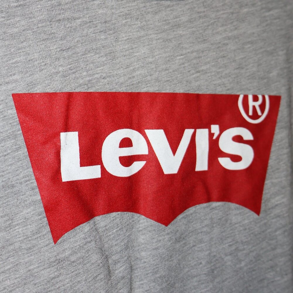 Levi’s Batwing Logo T-Shirt – Grey (Men’s M) - Picture 3 of 11